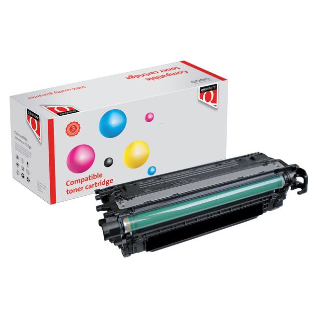 Quantore - Tonercartridge HP CE250A 504A Schwarz | 1 Stück