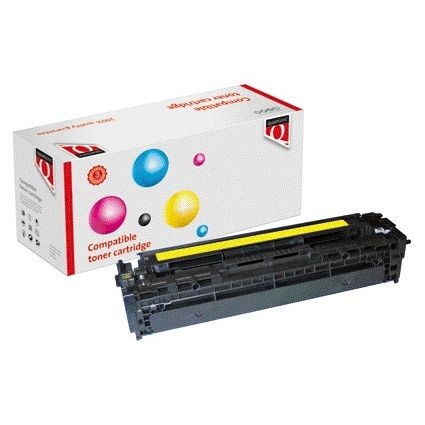 Quantore - Cartuccia toner alternativa per CF212A 131A giallo
