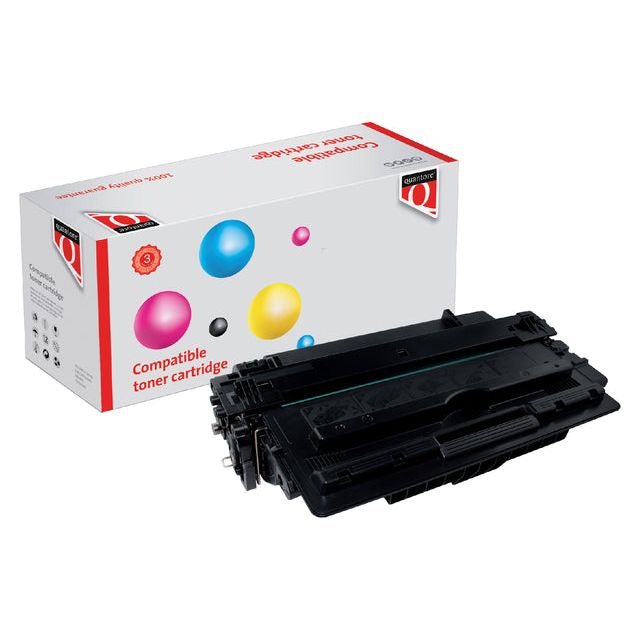 Quantore - Tonercartridge HP CF214A 14A Schwarz