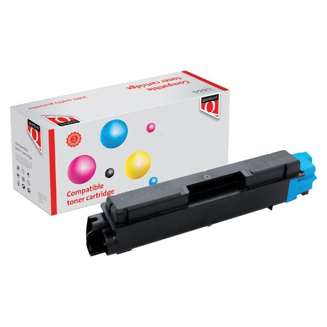 Quantore - Tonercartridge TK-580 blauw