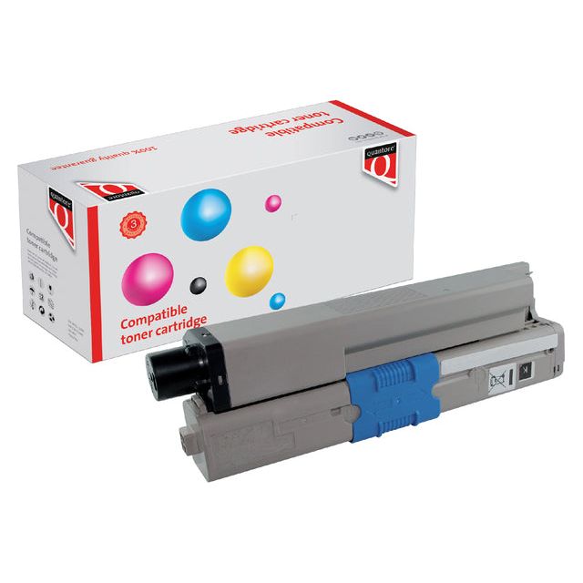 Quantore - Toner Oki 44469803 Schwarz | 1 Stück