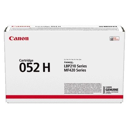 Canon - Cartuccia toner 052H nero