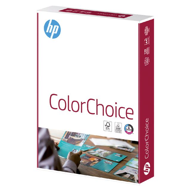 HP - Kleurenlaserpapier Color Choice A4 160gr wit 250vel | 5 stuks