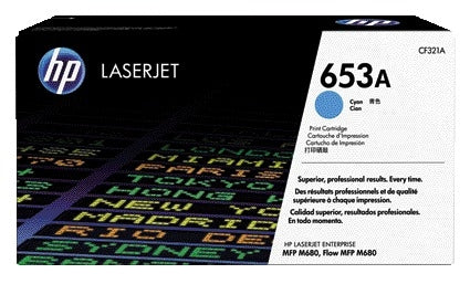 HP - Cartuccia toner cf321a 653a blu
