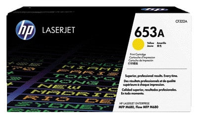 HP - Cartouche toner cf322a 653a jaune