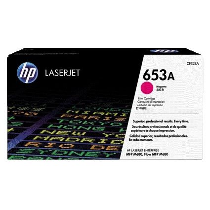 HP - Toner cartridge cf323a 653a red
