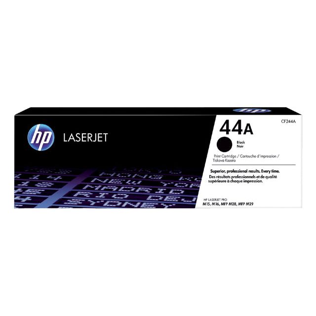 HP - toner 44A, 1.000 pagina's, OEM CF244A, zwart