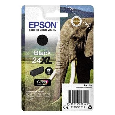 Epson - Cartucho de tinta 24XL T2431 negro