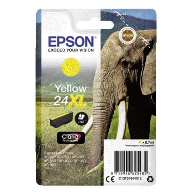 Epson - Tintenpatrone 24XL T2434 gelb