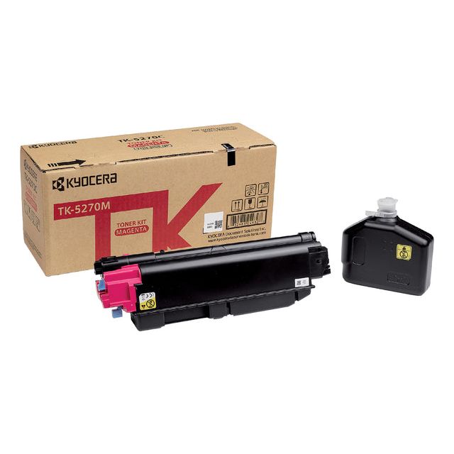 Kyocera - toner TK-5270, 6.000 pagina's, OEM 1T02TVBNL0, magenta