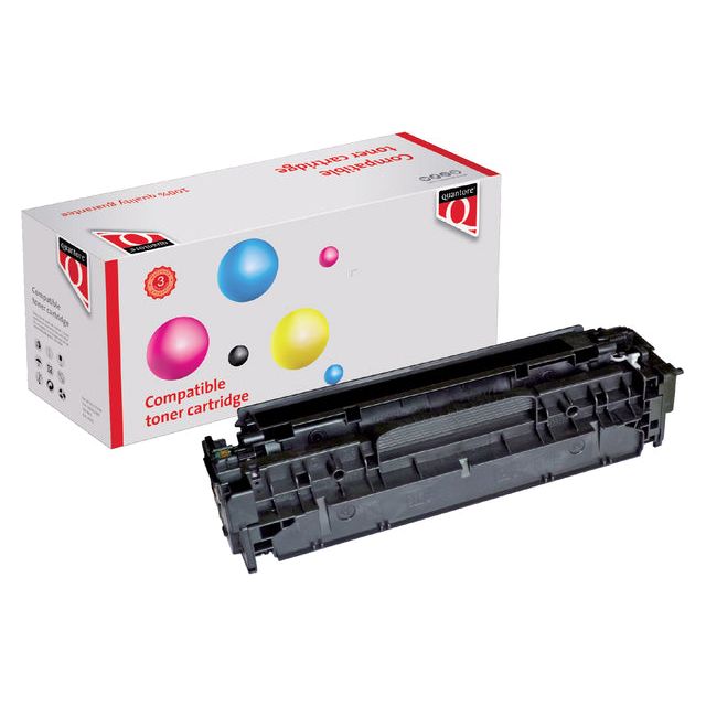 Quantore - Tonercartridge HP CE410A 305A Schwarz | 1 Stück