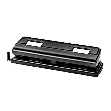 Quantore - Perforadora 4 agujeros 10 hojas con inserto