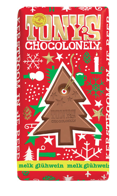 Tony's Chocolonely - Schokoladenmilch Glühwein 180gr | 15 Stücke