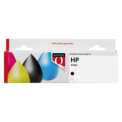 Quantore -  Inktcartridge hp 970xl cn625cn zwart | 6 stuks