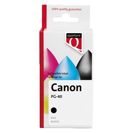 Quantore -  Inktcartridge canon pg-40 zwart