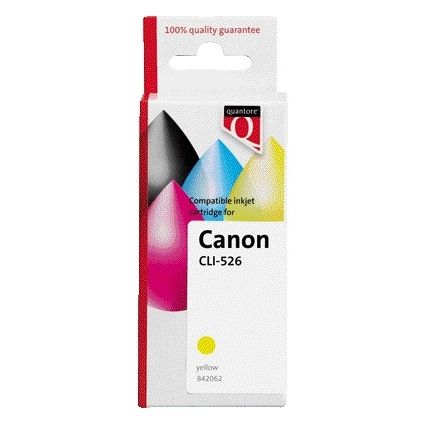 Quantore -  Inktcartridge canon cli-526 geel