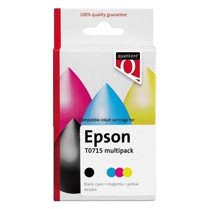 Quantore - Ink cartridge alternative for T071540 black + color