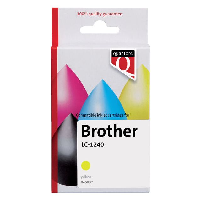 Quantore - Inktcartridge LC-1240 geel