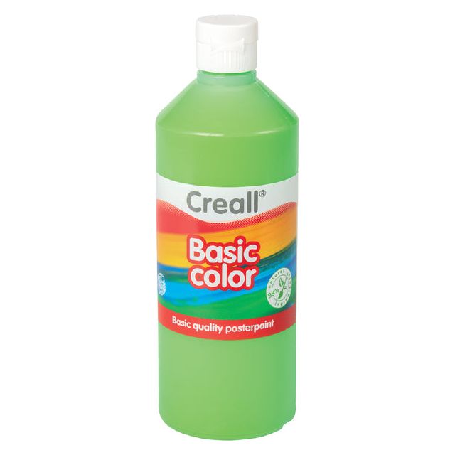 Creall - Plakkaatverf basic 14 lichtgroen 500ml