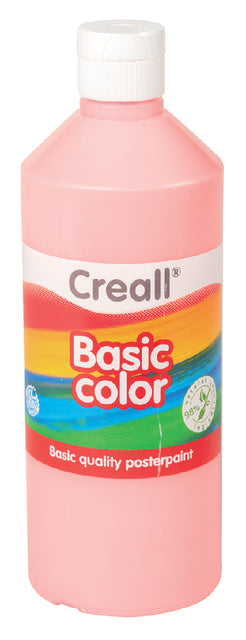 Creall - Pastor Paint Cream Basic Rose 500 ml | Bouteille 500 millilitres | 6 morceaux