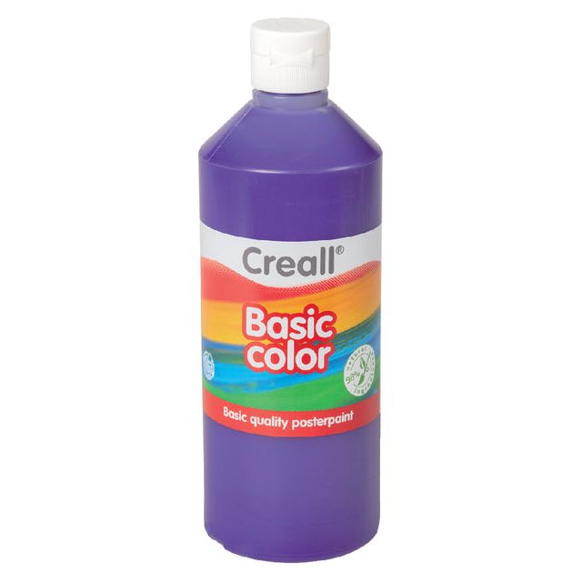 Creall - Pastor Paint Cream Basic Purple 500ml | Flaschen Sie einen 500 Milliliter | 6 Stück