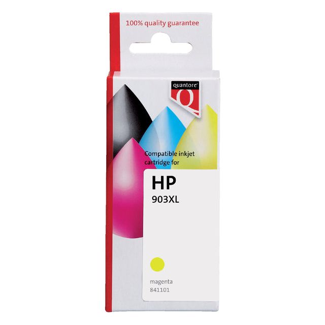 Quantore - Inkcartridge HP 903XL T6M11CN HC Geel