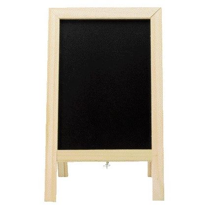 Securit - Mini cartello da tavolo per marciapiede