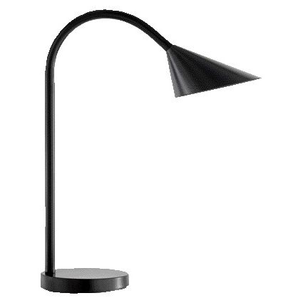 Unilux - Lampada da scrivania Sol LED nera