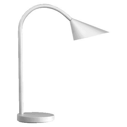 Unilux - Lámpara de escritorio Sol LED blanca