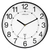UNILUX - Orologio da parete Maxi radiocontrollato Ø 37,5 cm nero/bianco