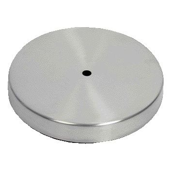 Securit - Base per posacenere da appoggio su palo in acciaio inox