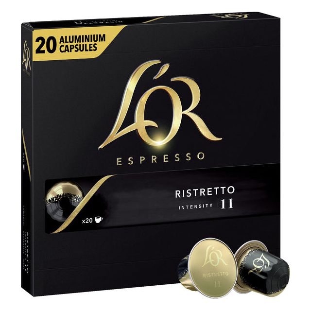 L'Or - Tasses à café L'Or Espresso Ristrett 20st | Prendre 20 pièces