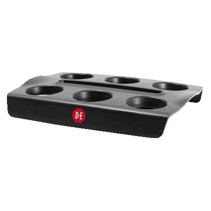 Douwe Egberts - Cup tray for 6 cups black