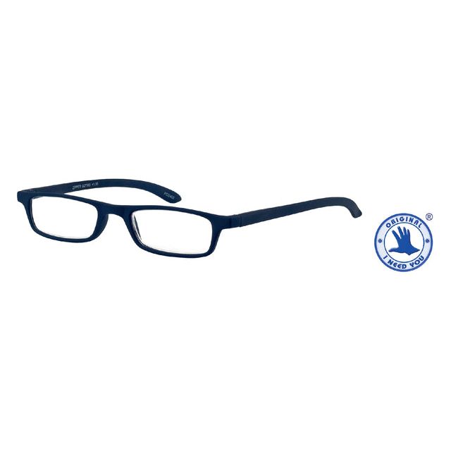 Ich brauche dich - Lesen Sie Brille Ich brauche Sie +1.50DPT Zipper Blue | 1 Stück