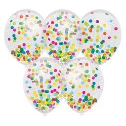 Haza - Palloncini coriandoli 5 pezzi