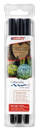 Edding -  Kalligrafiepen  1255 2.0-3.5-5.0mm zwart
