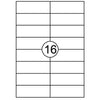 Quantore -  Etiket 105x37mm 1600 stuks