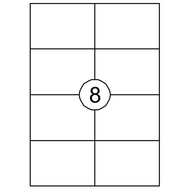 Quantore - Etikett 105x74mm 800 Stück