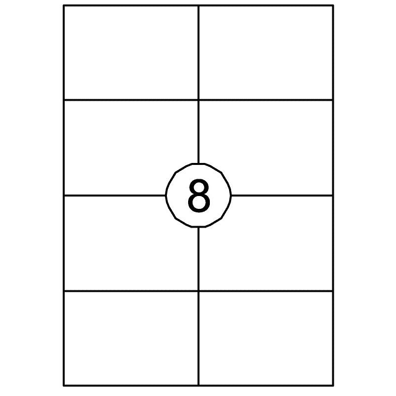 Quantore - Etiqueta 105x74mm 800 piezas