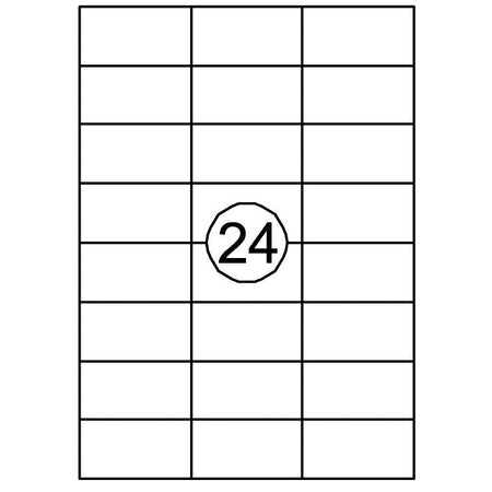 Quantore -  Etiket 70x37mm 360st