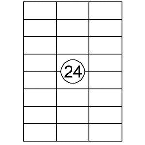 Quantore - Label 70x37mm 2400 pieces