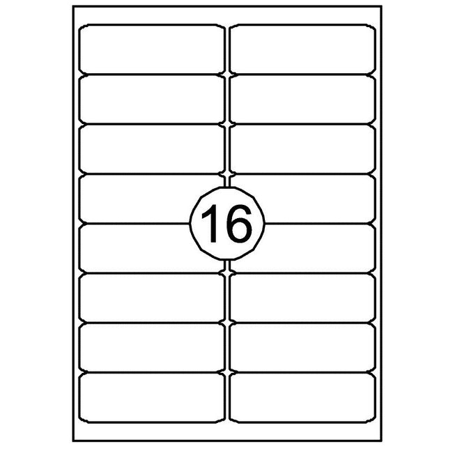 Quantore - Etikett 99,1x33,9mm 1600 Stück