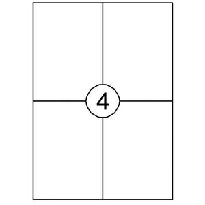 Quantore - Etiqueta 105x148mm 400 piezas