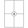 Quantore - Etikett 105x148mm 400 Stück