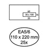 Quantore -  Envelop venster vr ea5/6 110x220 80gr zk