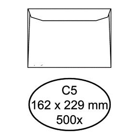 Hermes -  Envelop  bank c5 162x229 500st wit