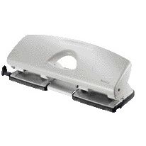 Leitz - Perforadora metal 4 agujeros 16 hojas gris