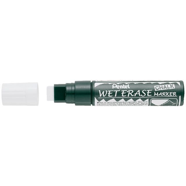 Pentel - Viltstift SMW56 krijtmarker wit 8-16mm