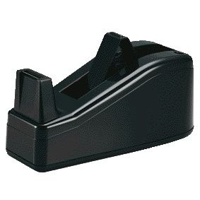 KW-trio -  Plakbandhouder kw trio 66m zwart