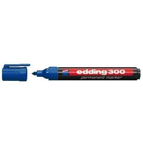 Edding - Felt-tip pen 300 round 1.5-3mm blue